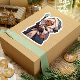 Holy Cleric Lady Sticker