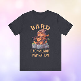 Dachshund Bard Dachshundic Inspiration T-Shirt