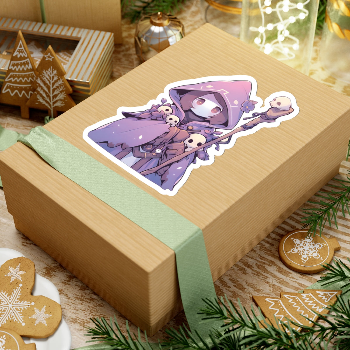 Little Necromancer Mage Sticker