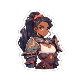 Lady Paladin Sticker