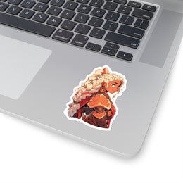 Blonde Paladin Sticker