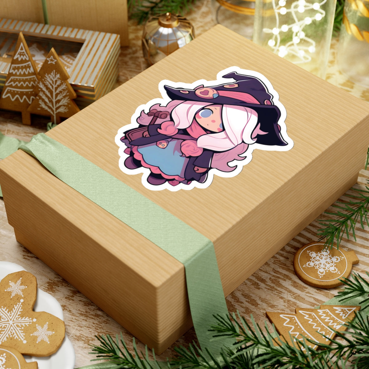 Chibi Warlock Sticker