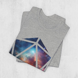 D20 Galaxy Dice Unisex T-Shirt