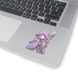 Little Necromancer Mage Sticker