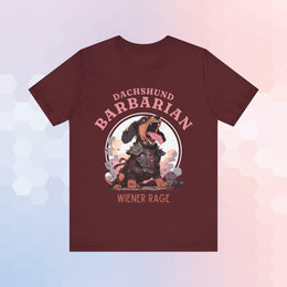 Dachshund Barbarian Wiener Rage T-Shirt