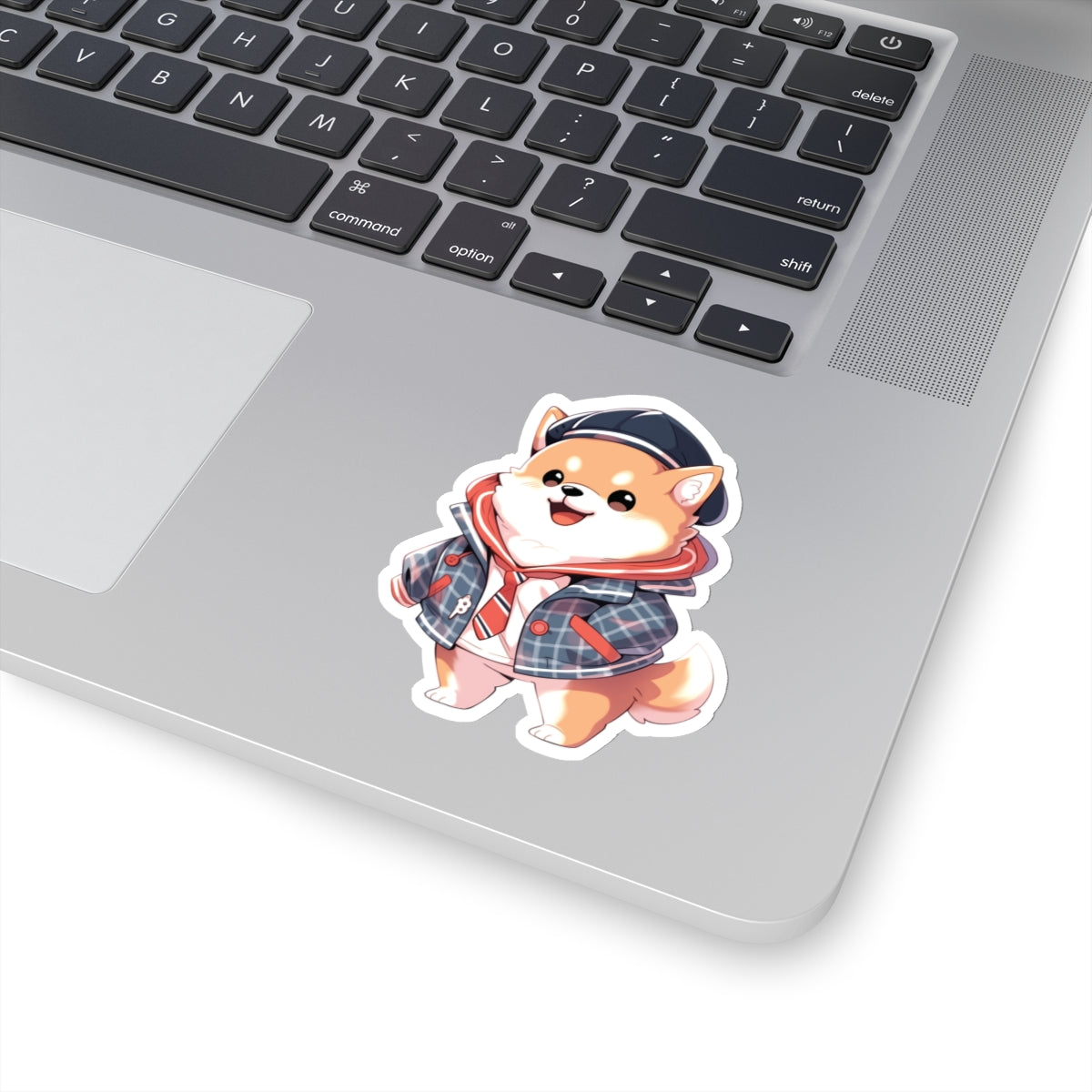 Shiba Inu Preppy Sticker