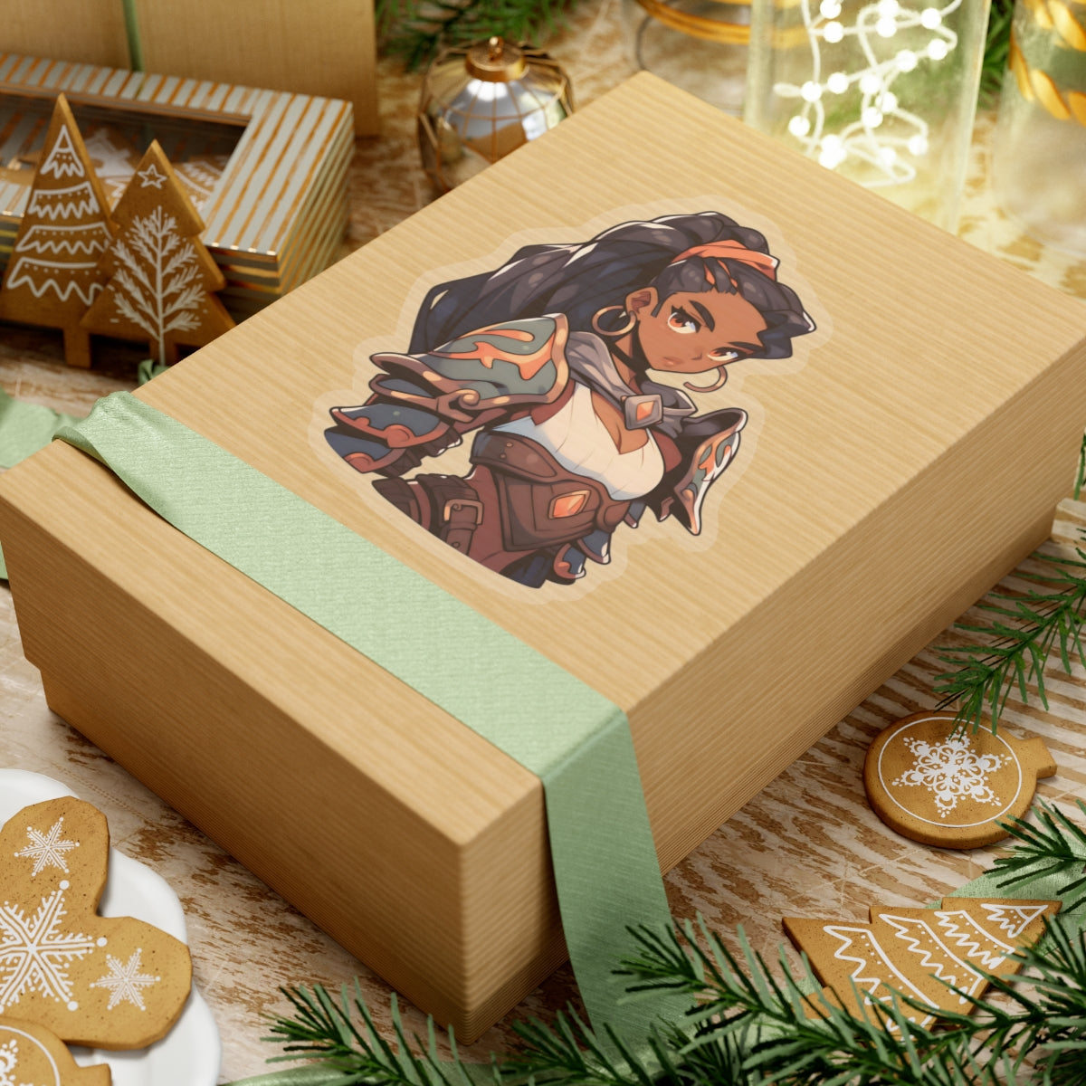 Lady Paladin Sticker