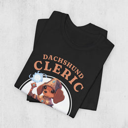 Dachshund Cleric Holy Hot Dog T-Shirt