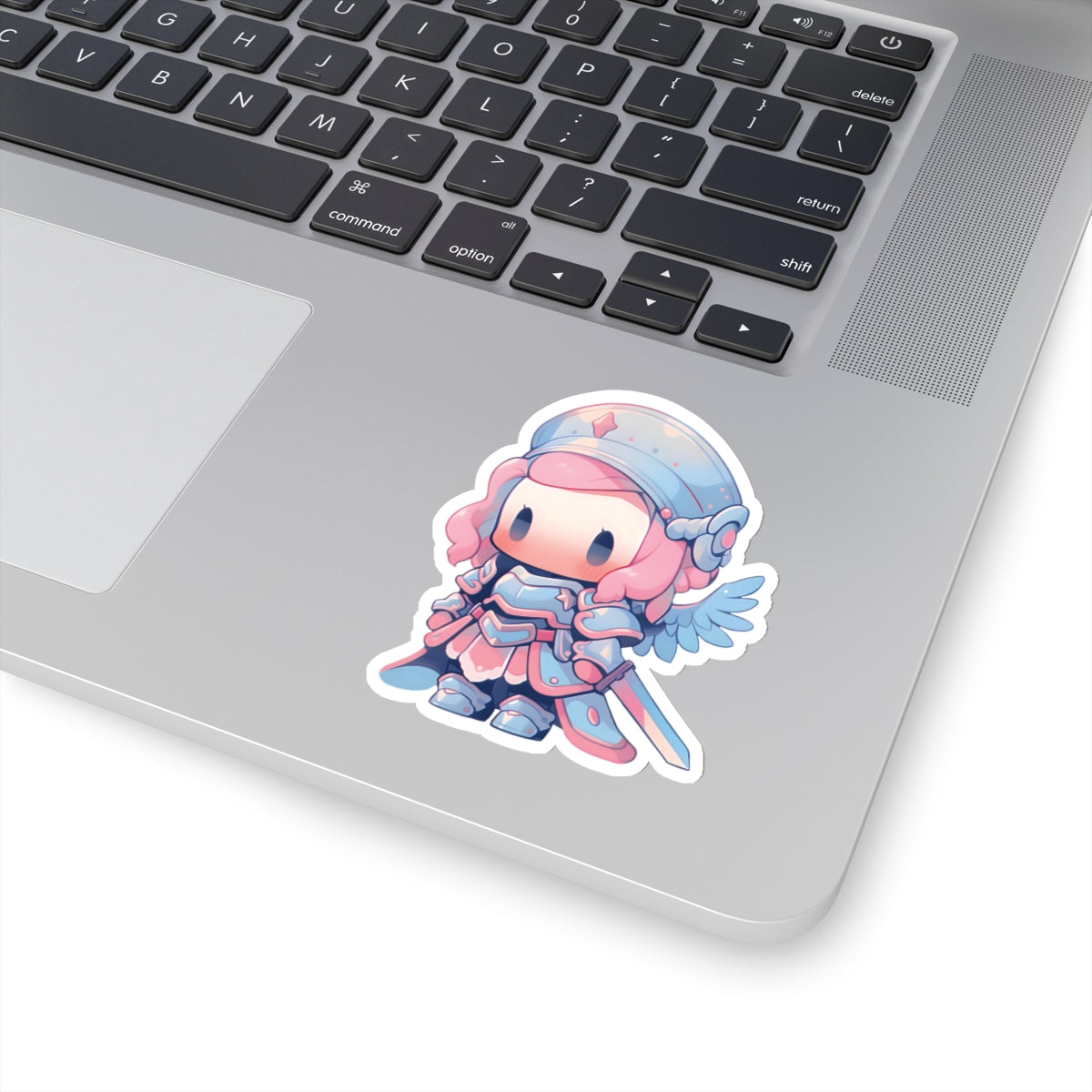 Cute Angelic Warrior Sticker