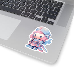 Cute Angelic Warrior Sticker