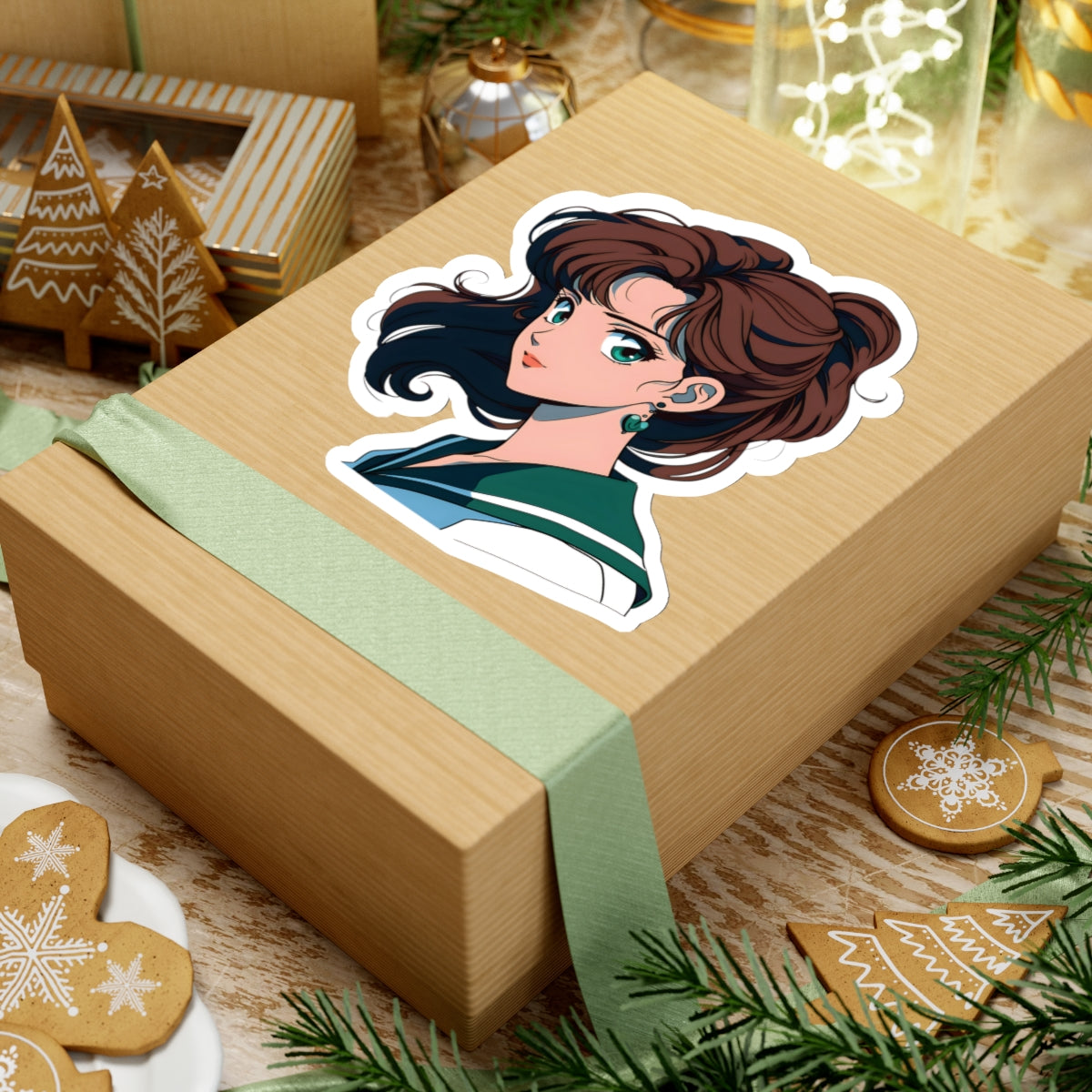 Sailor Jupiter Retro Sticker