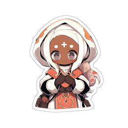 Cute Holy Cleric Lady Sticker
