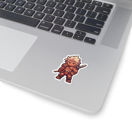 Chibi Barbarian DND Sticker