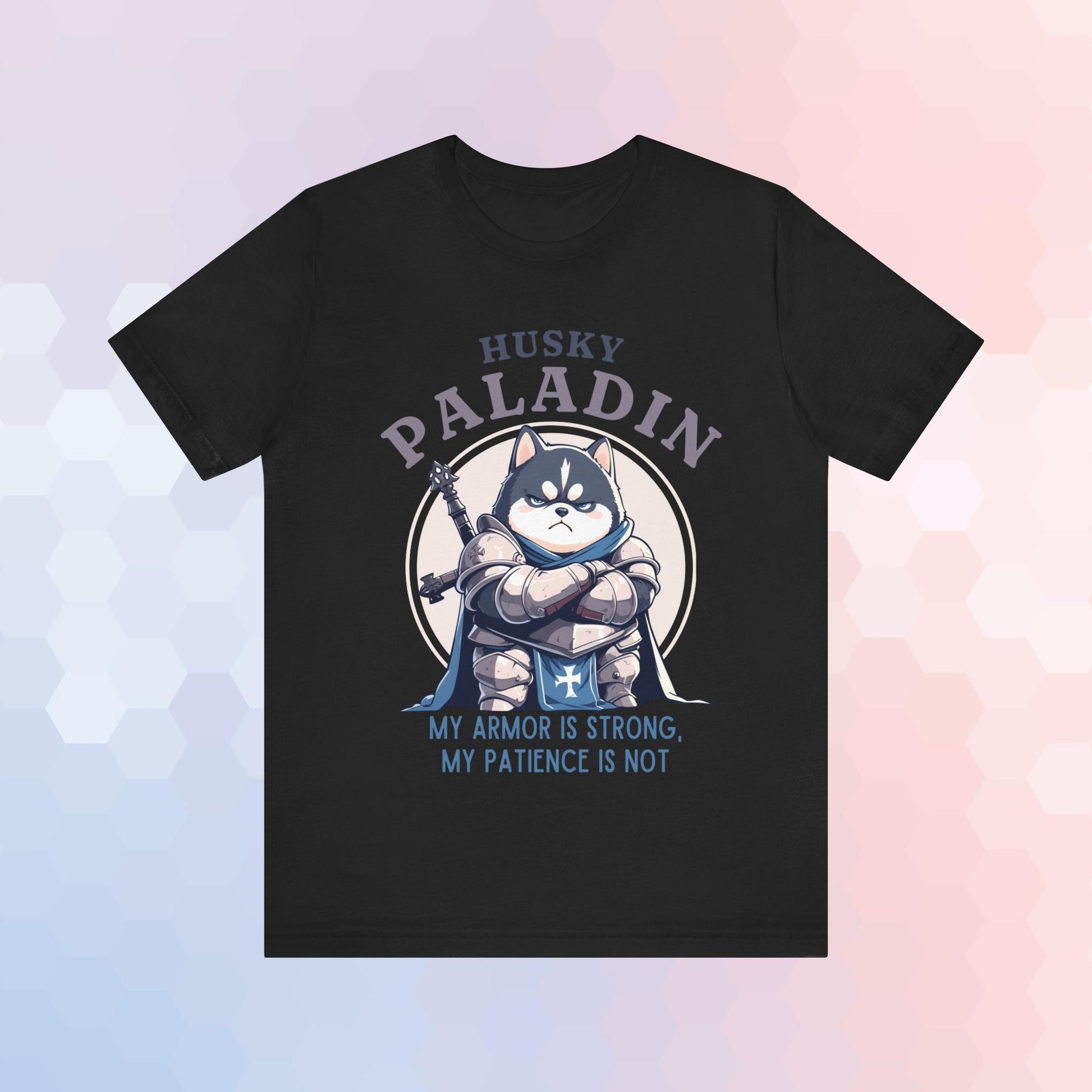 Husky Paladin No Patience T-Shirt