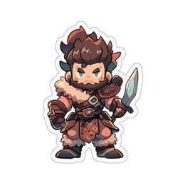 Barbarian DND Sticker