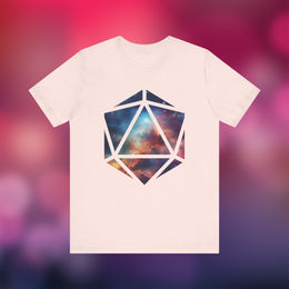 D20 Galaxy Dice Unisex T-Shirt