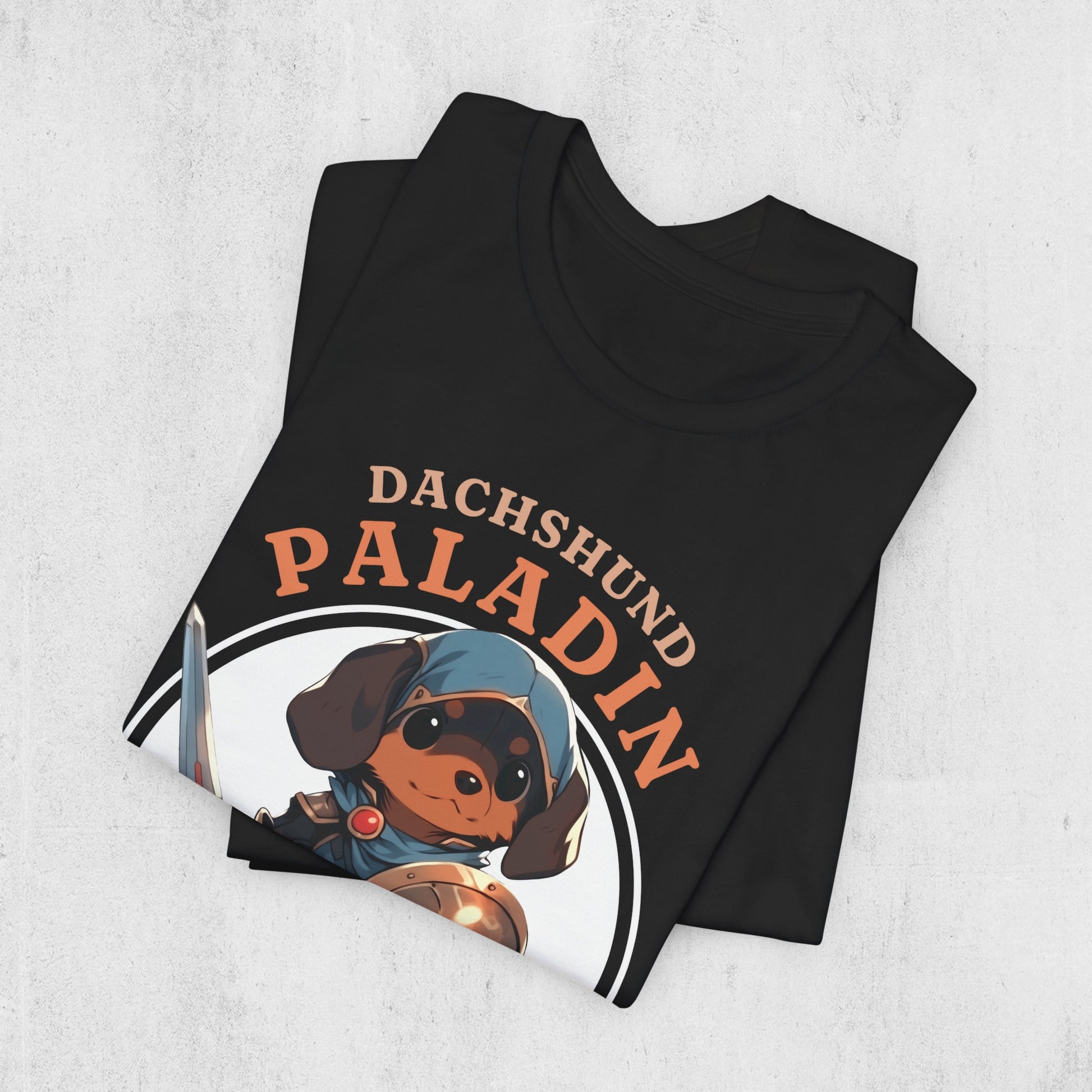 Dachshund Paladin Wiener of Virtue T-Shirt