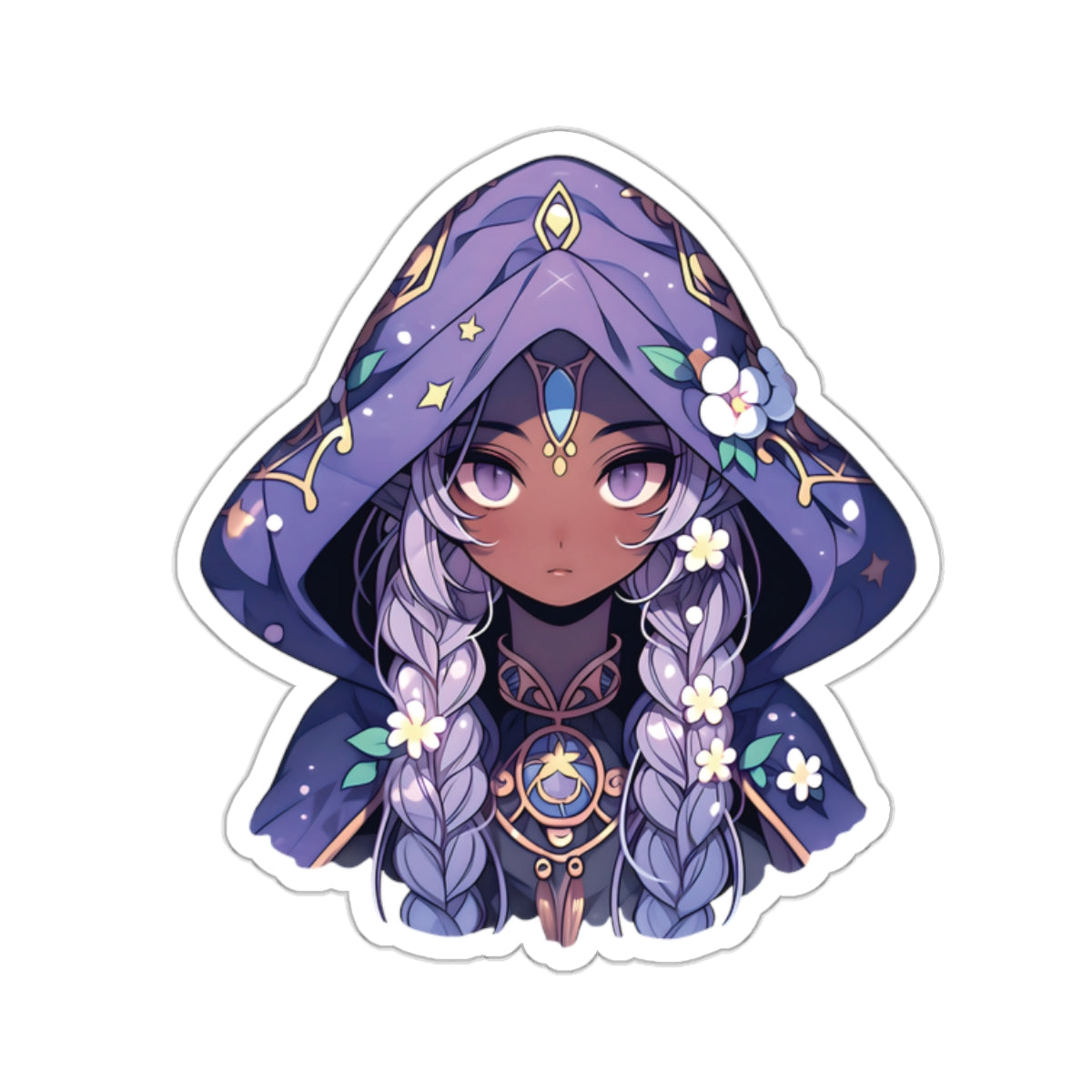Druid Dark Elf Sticker