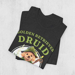 Golden Retriever DND Druid T-Shirt