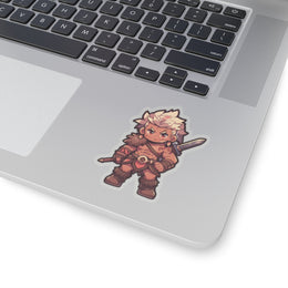 Chibi Barbarian DND Sticker
