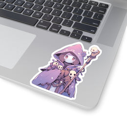 Little Necromancer Mage Sticker