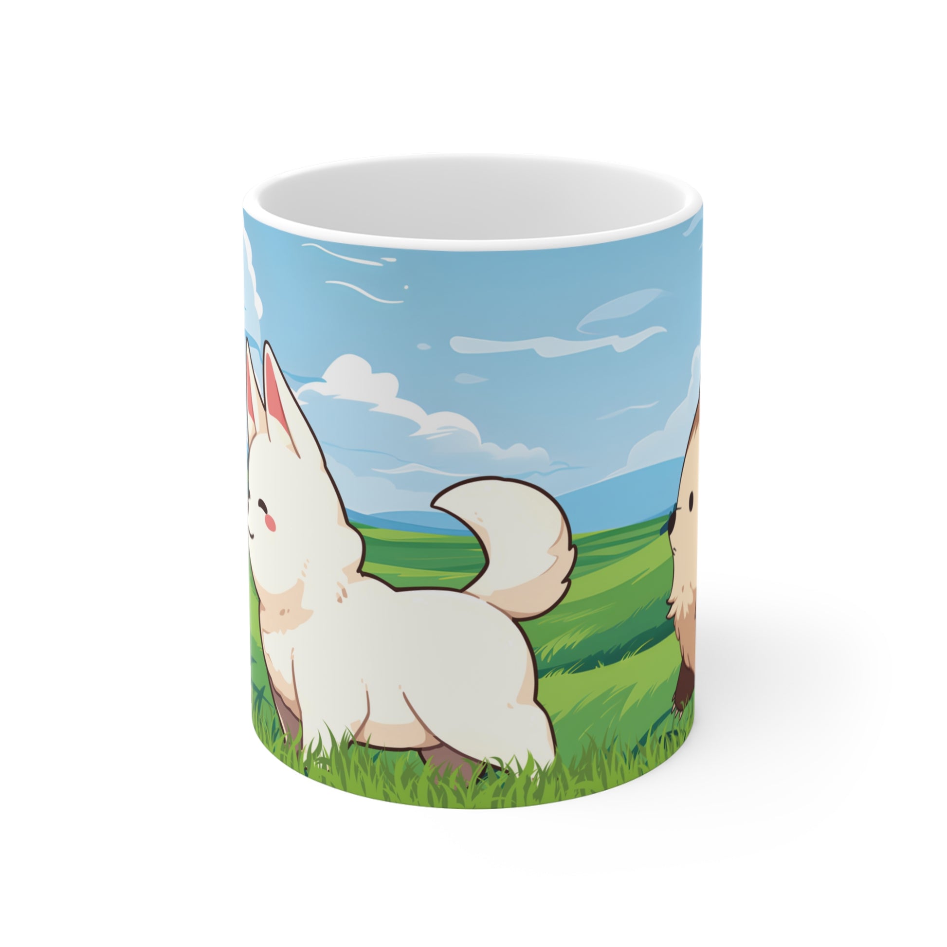 Scratch and Owlbear BG3 Mug