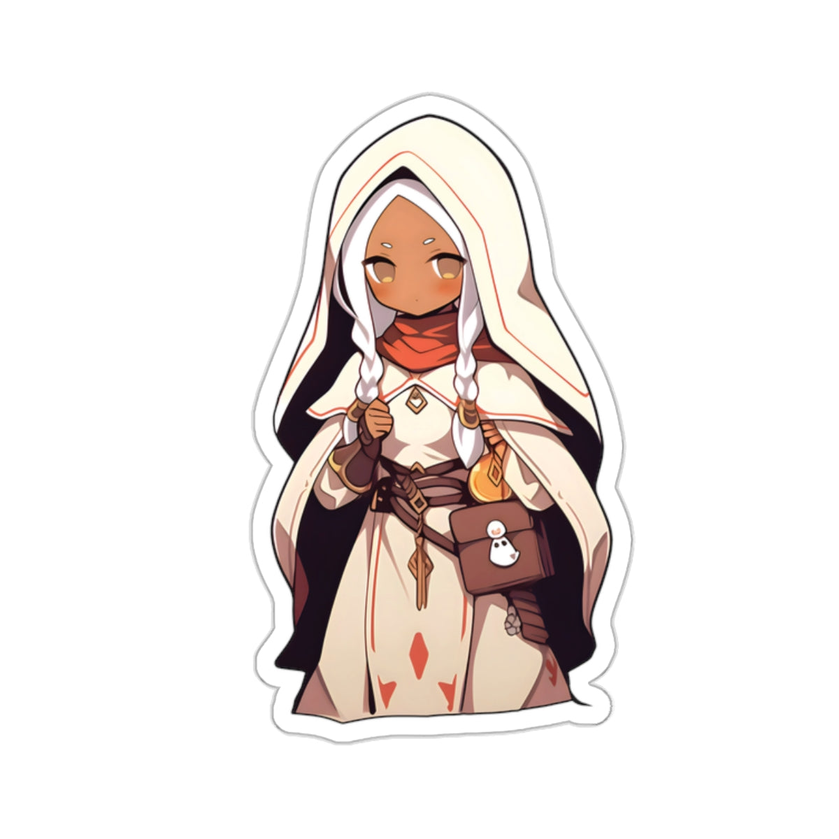 Holy Cleric Mage Sticker