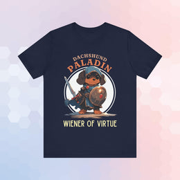 Dachshund Paladin Wiener of Virtue T-Shirt