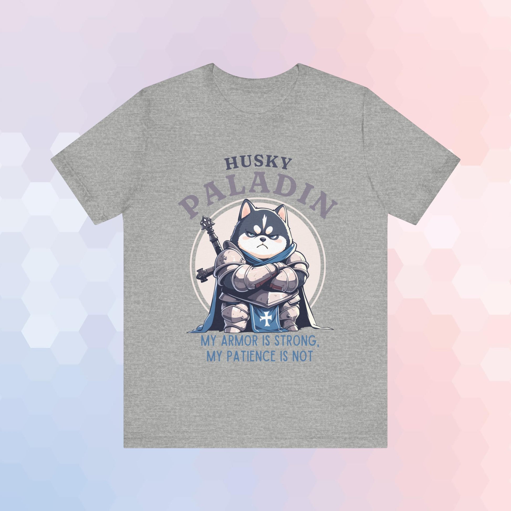 Husky Paladin No Patience T-Shirt