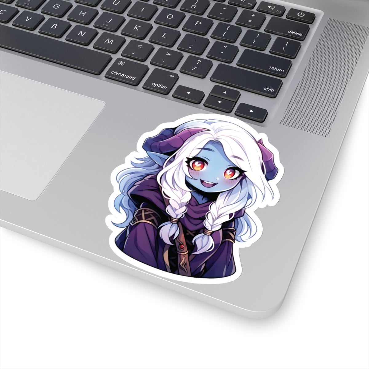 Tiefling Dark Elf Sticker