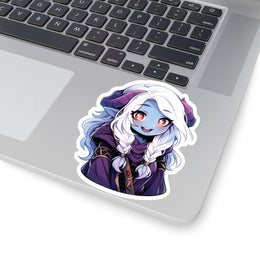 Tiefling Dark Elf Sticker