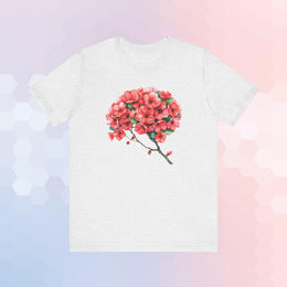 Cherry Blossom Brain Anatomy T-Shirt