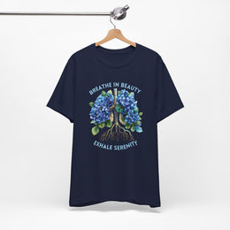 Hydrangea Lungs Anatomy T-Shirt