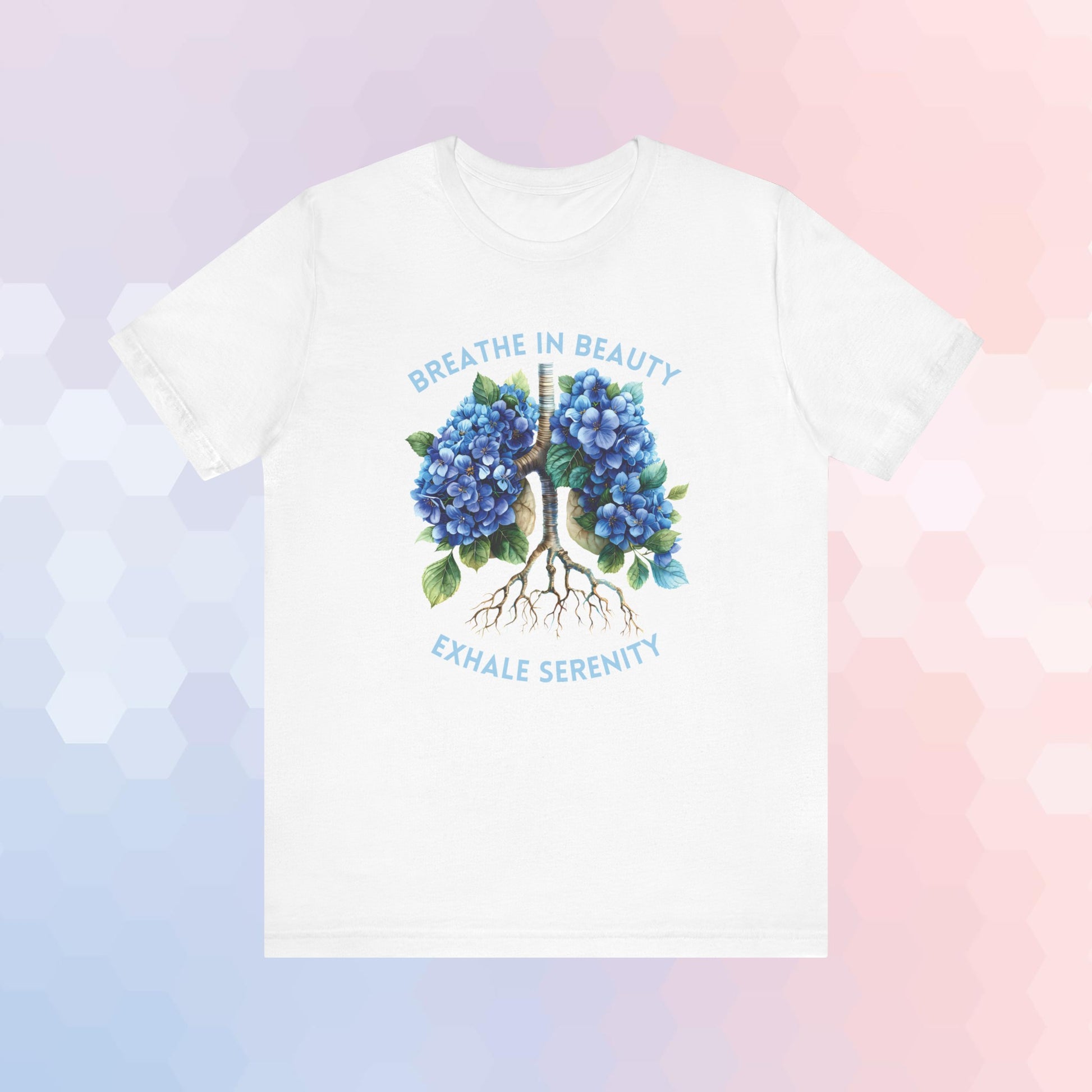 Hydrangea Lungs Anatomy T-Shirt