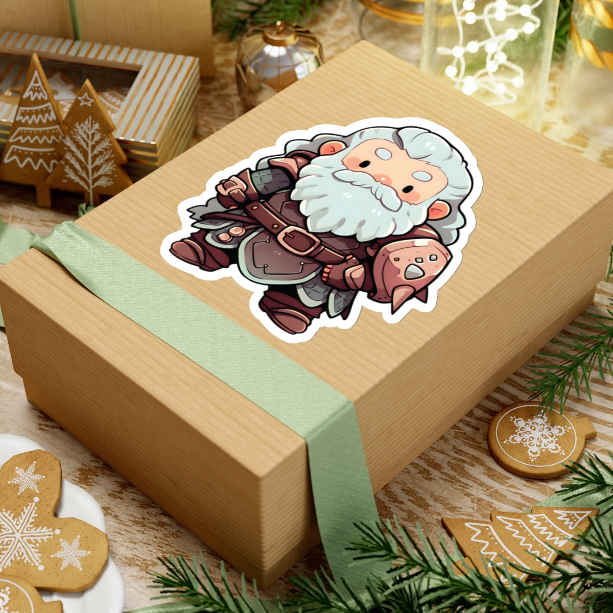 Cute Chibi Dwarf Sticker