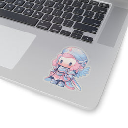 Cute Angelic Warrior Sticker