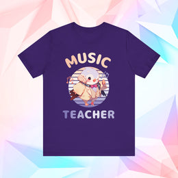 Music Teacher Bird Gift T-Shirt