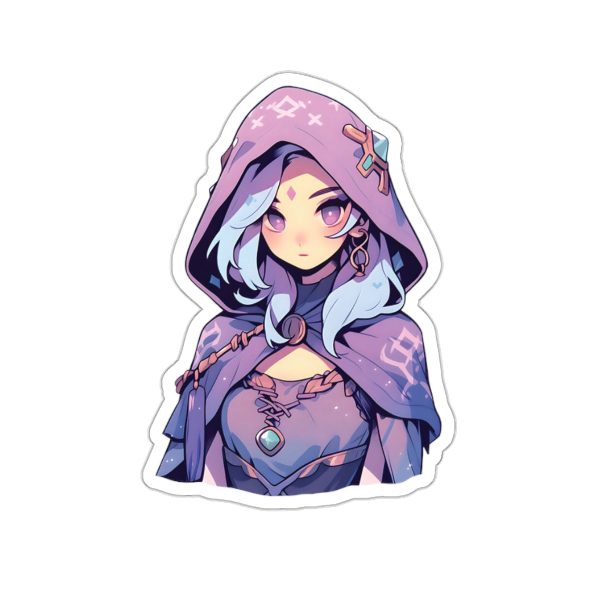 Cute Mage Sticker