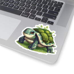 Cute Mossy Turtle Sticker