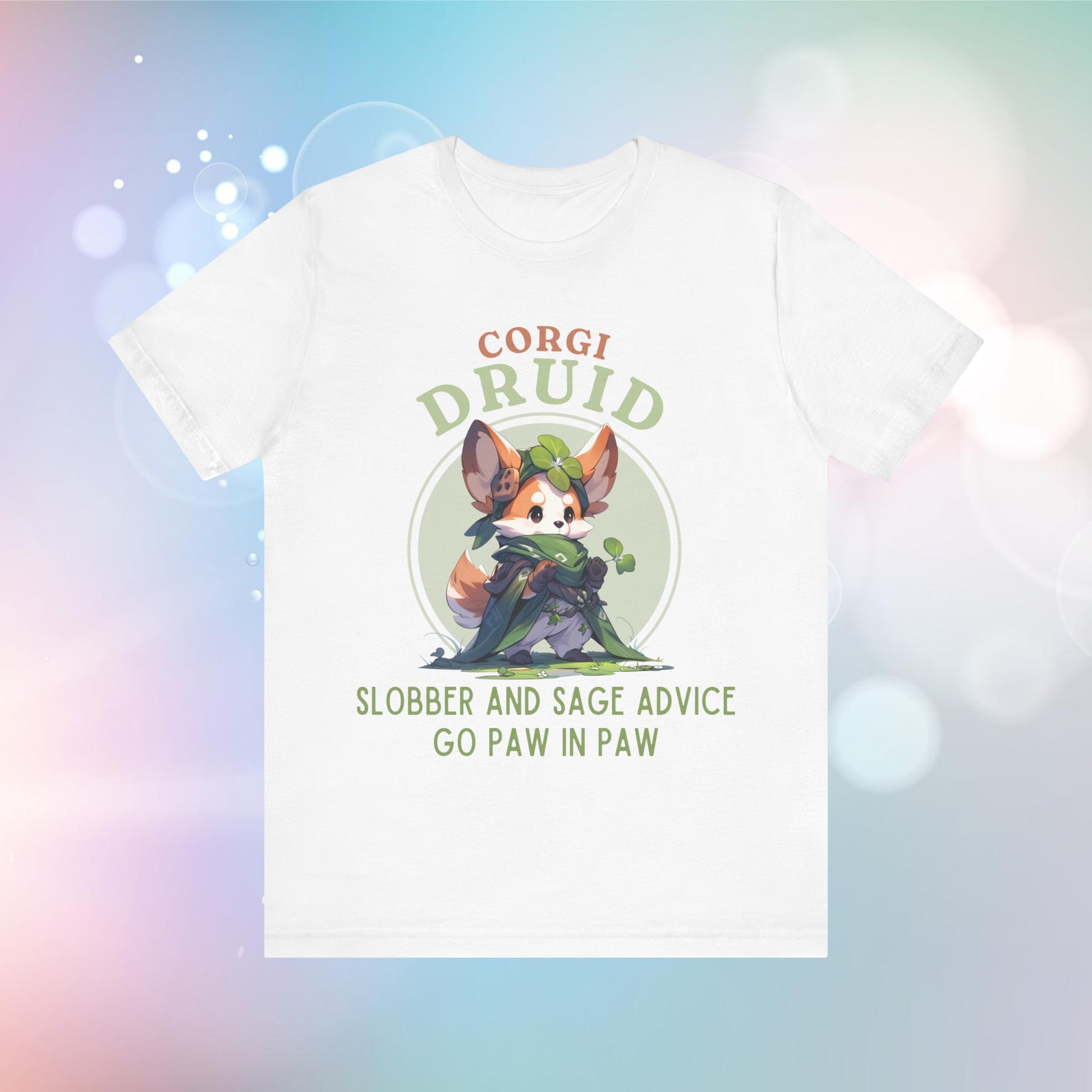 Corgi Druid DND T-Shirt