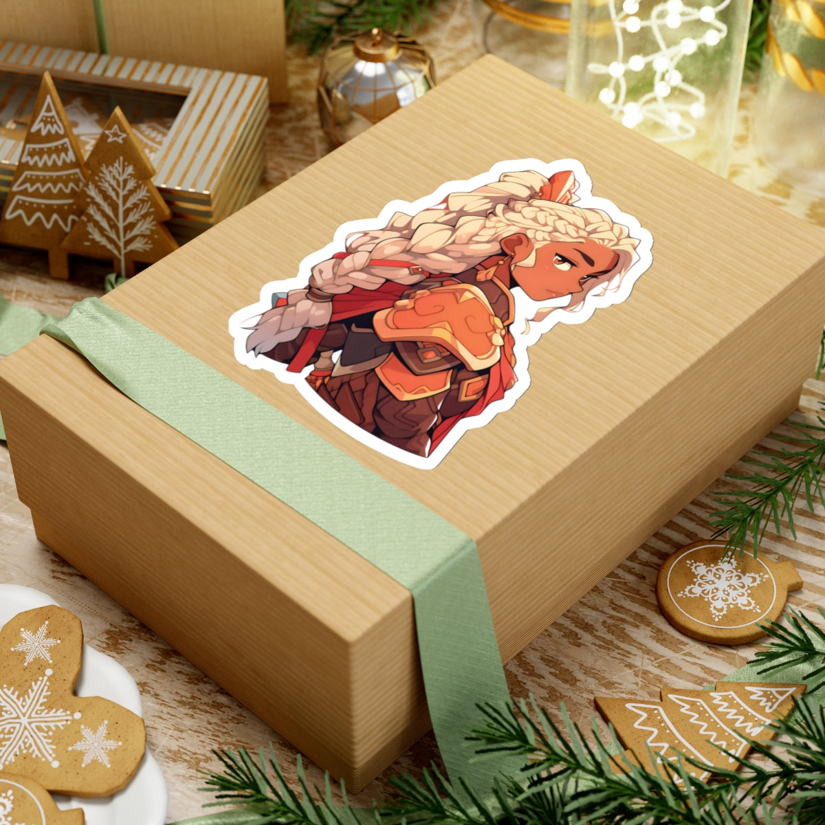 Blonde Paladin Sticker