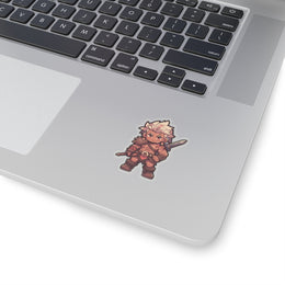 Chibi Barbarian DND Sticker