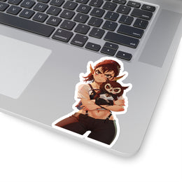 Cute Lae'zel OwlBear Sticker