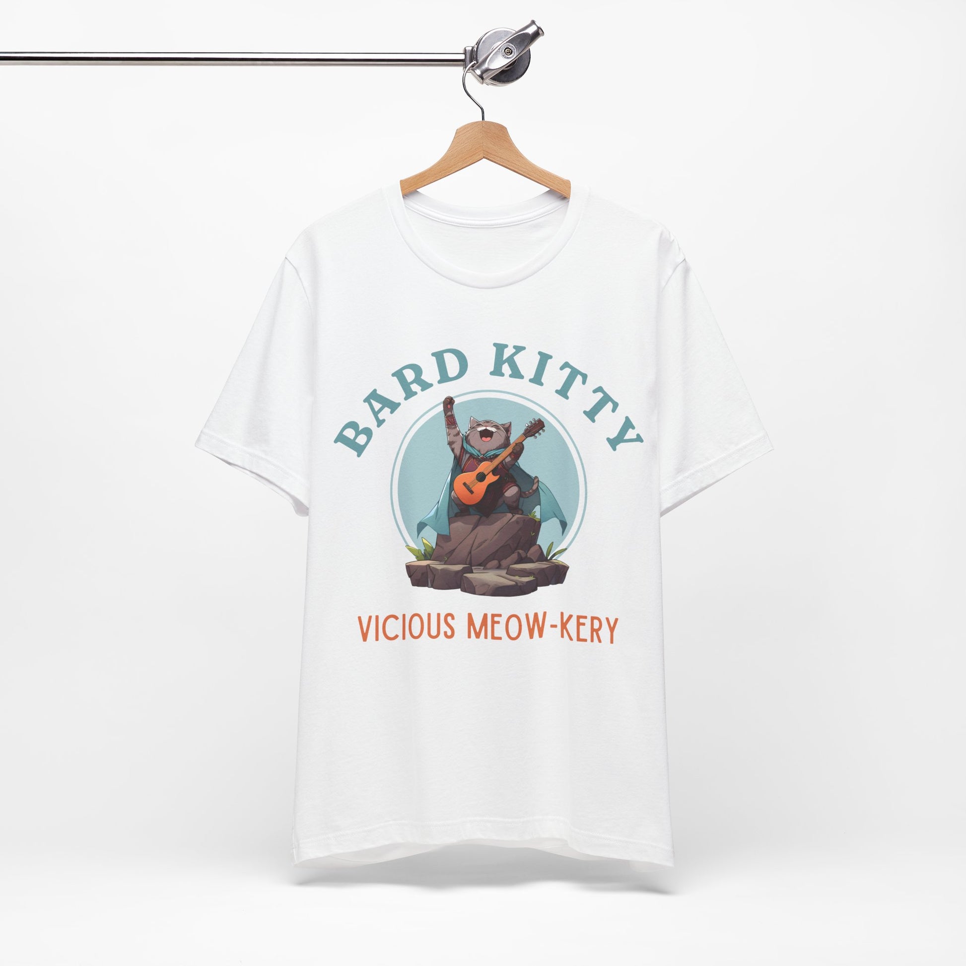 Cat Bard DND T-Shirt Vicious Mockery Shirt