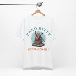 Cat Bard DND T-Shirt Vicious Mockery Shirt