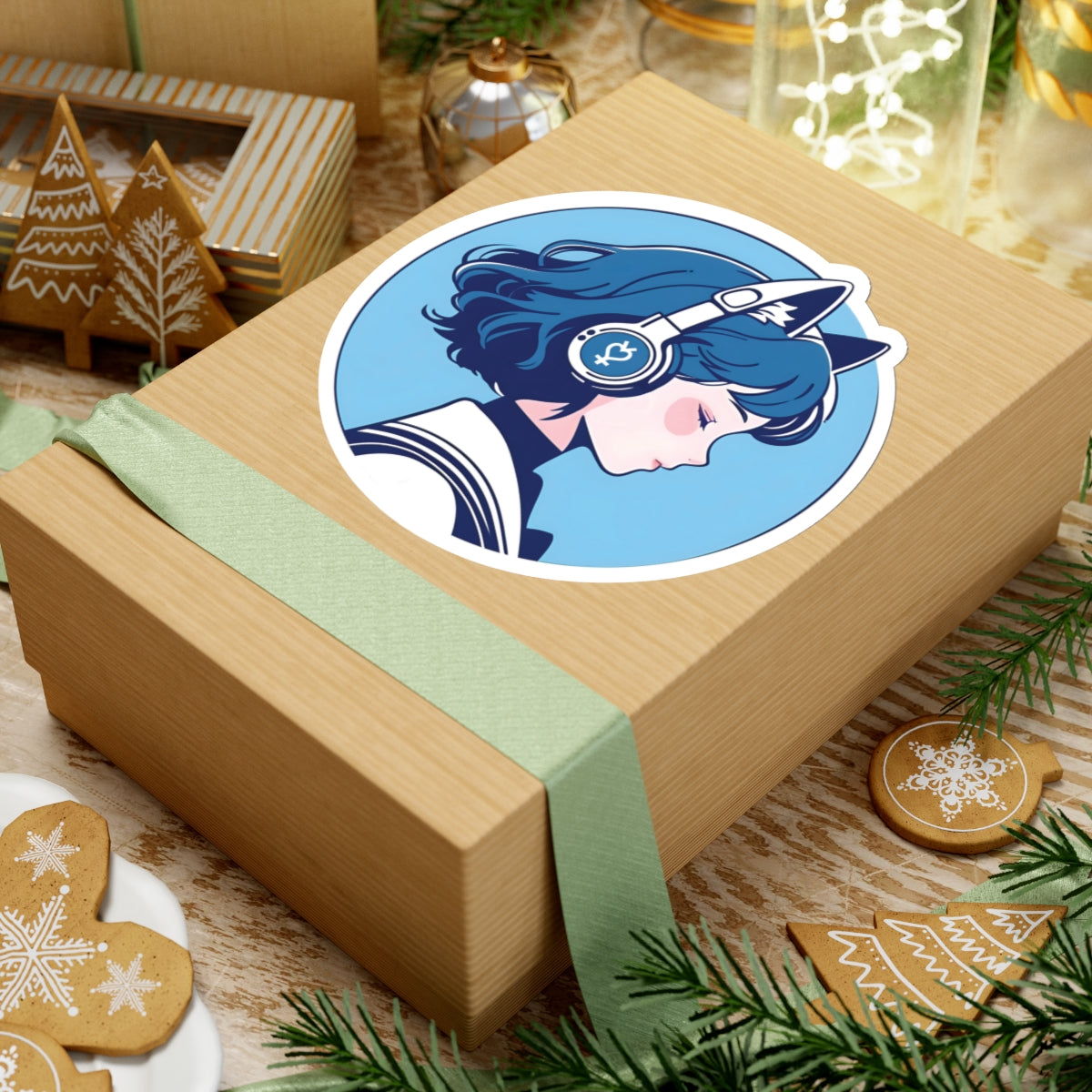 Sailor Mercury Lofi Sticker