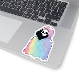 Rainbow Pastel Reaper Sticker