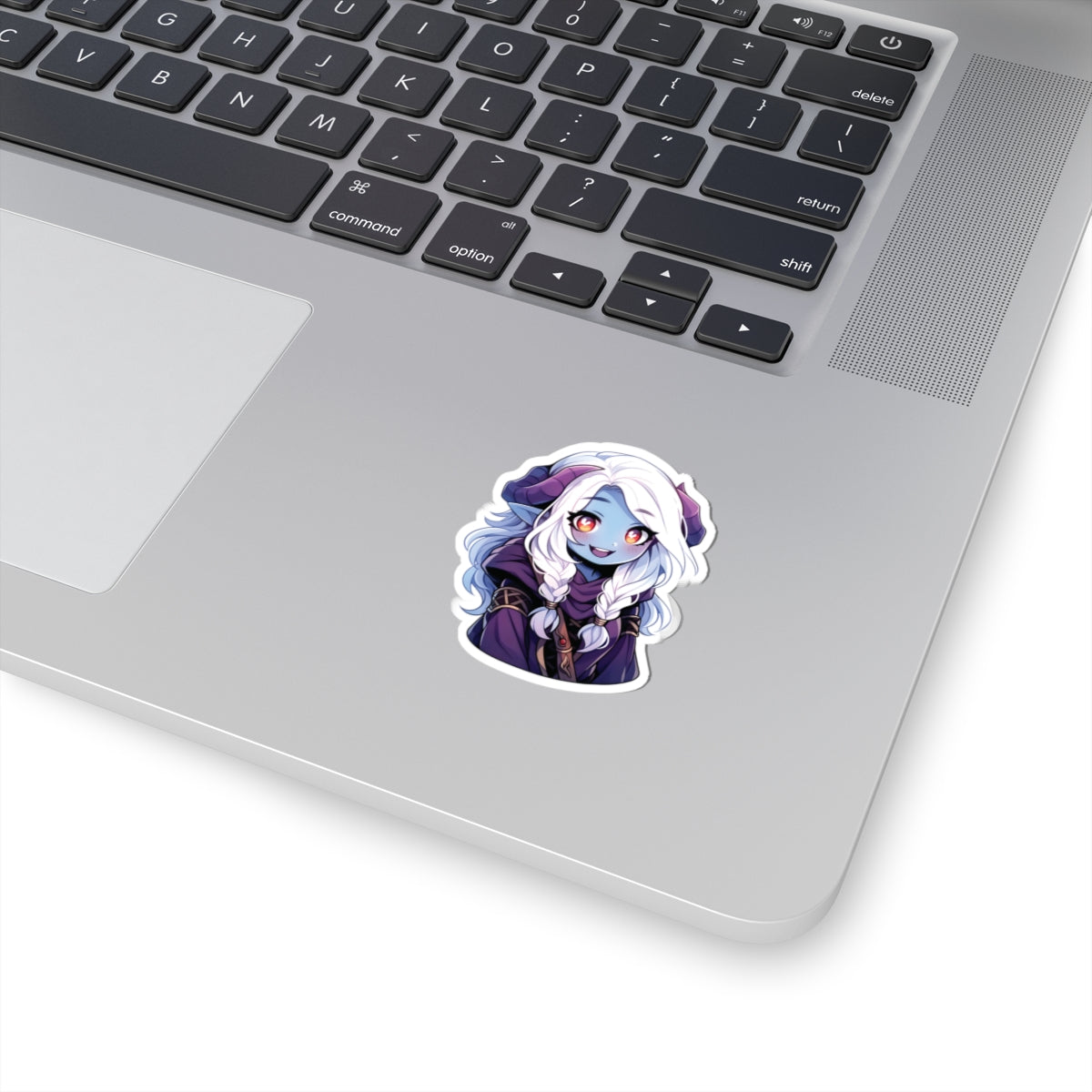 Tiefling Dark Elf Sticker