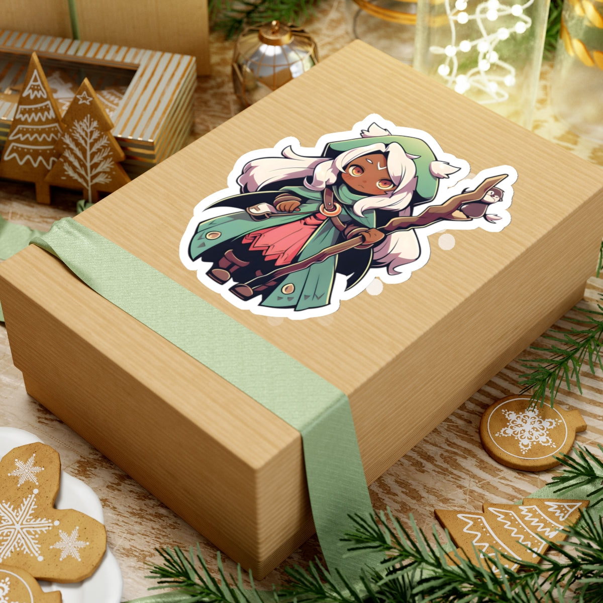 Elf Druid Sticker
