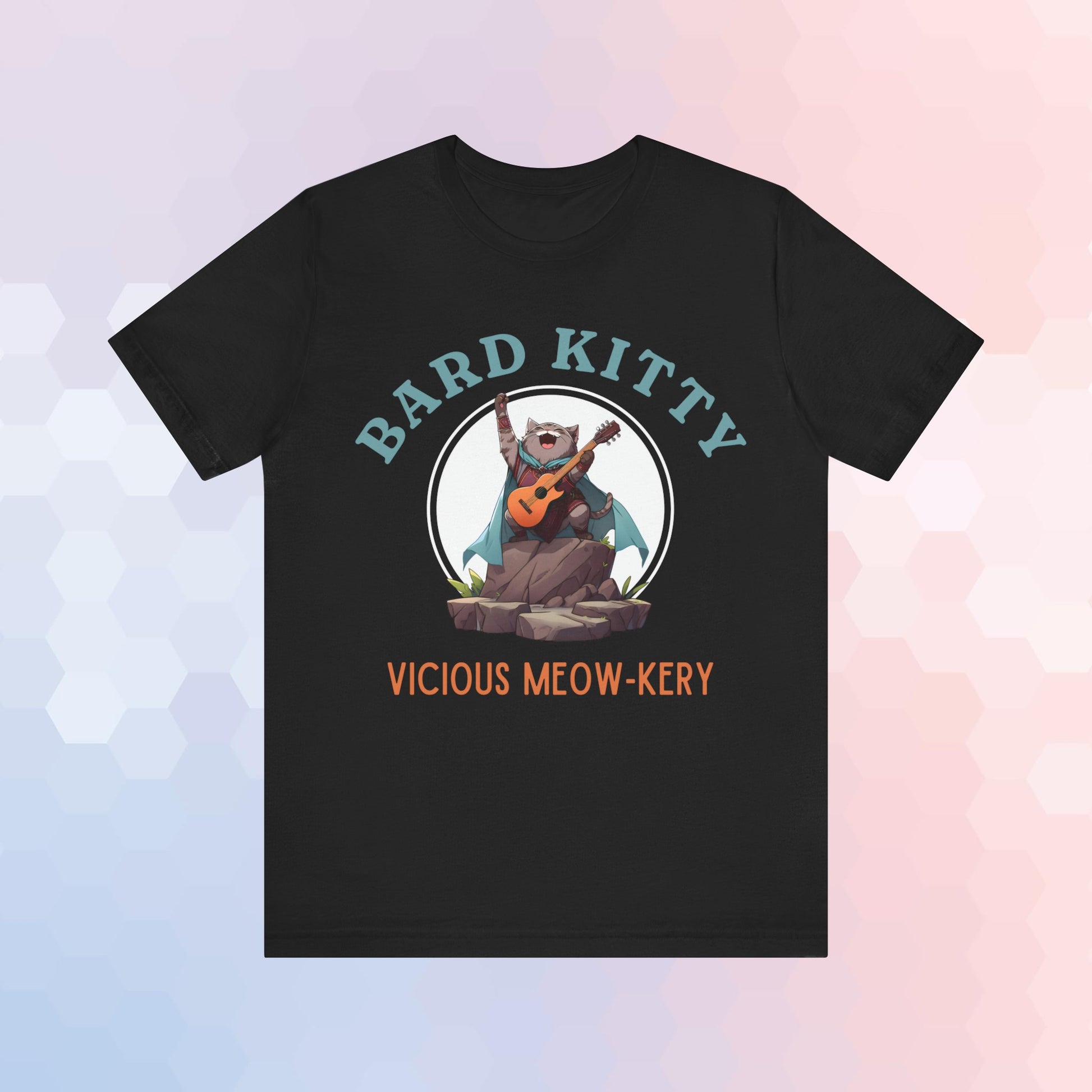 Cat Bard DND T-Shirt Vicious Mockery Shirt